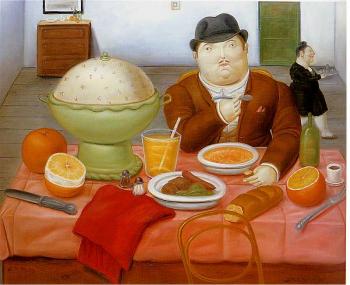 Fernando Botero : Supper
